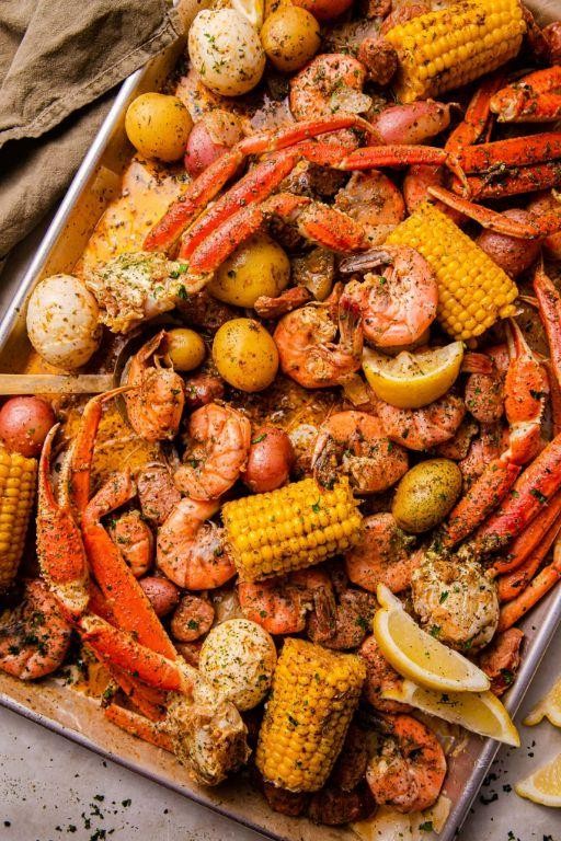 Buttery Cajun Spice Boiled Crawfish