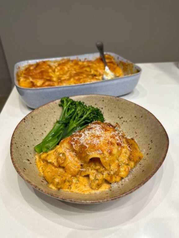 Buttery Chicken Alfredo Lasagna