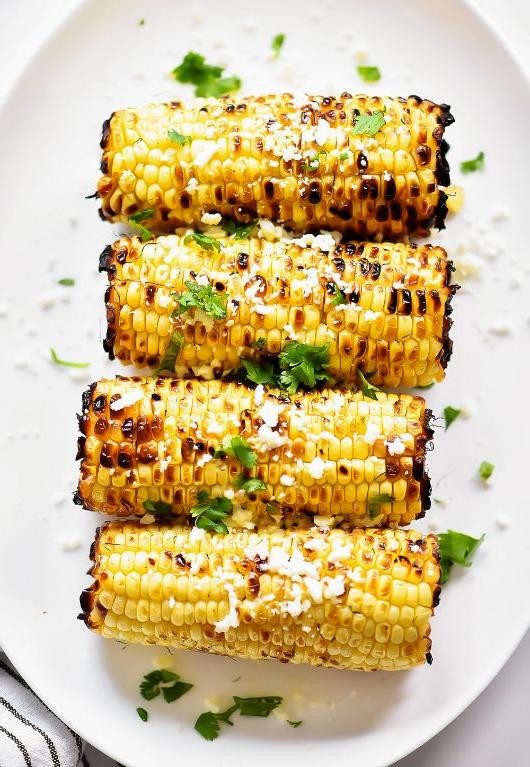 Buttery Corn on the Cob with Cilantro Lime