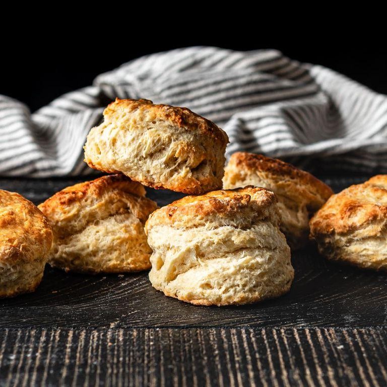 Buttery Sourdough Discard Scones