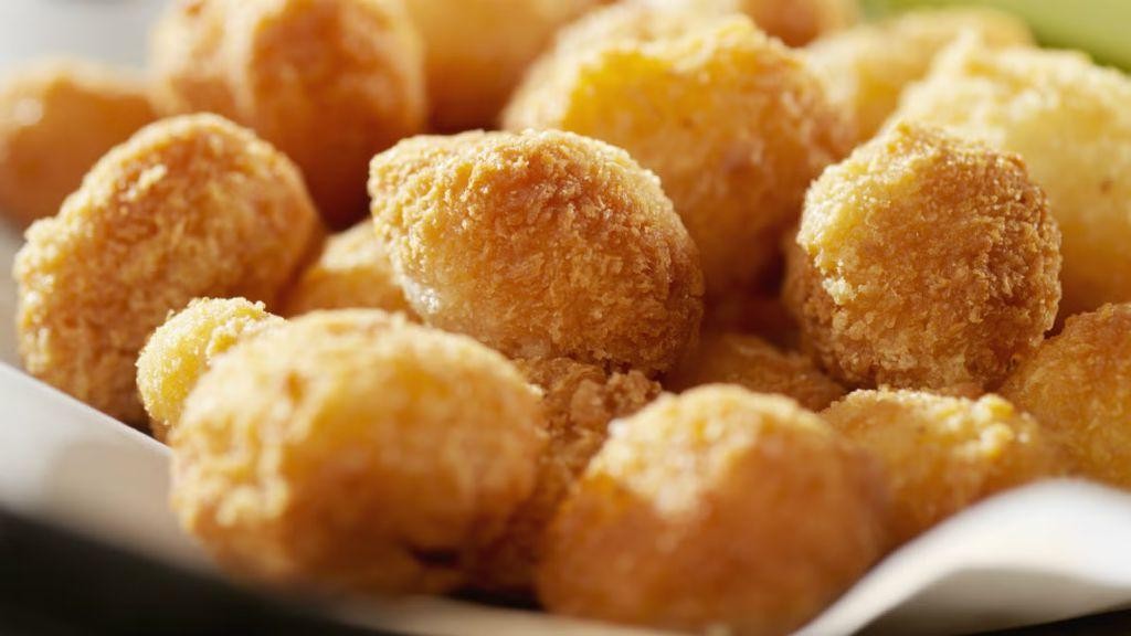 Buñuelos with Orange Zest and Honey Drizzle