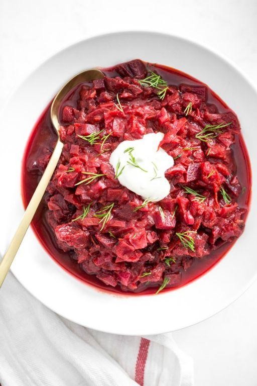 Cabbage and Beetroot Immune-Boosting Soup