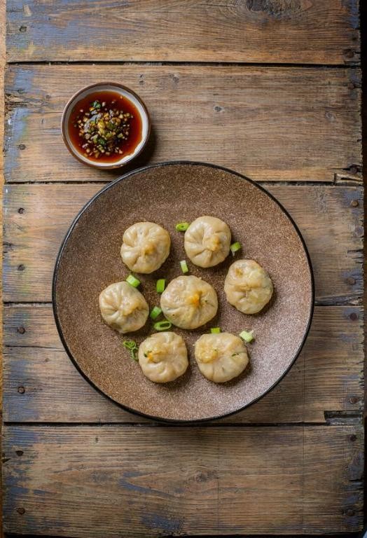 Cabbage and Carrot Dumplings