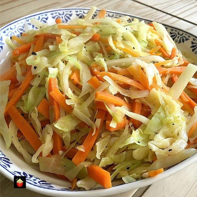 Cabbage and Carrot Tibs