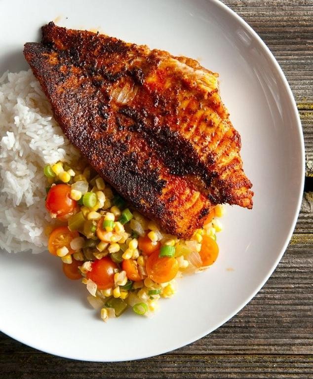 Cajun Blackened Whole Catfish