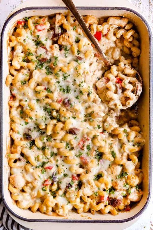 Cajun Chicken Alfredo Cellentani