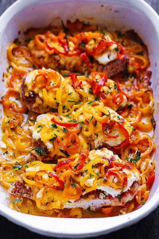 Cajun Chicken Thighs with Bell Peppers