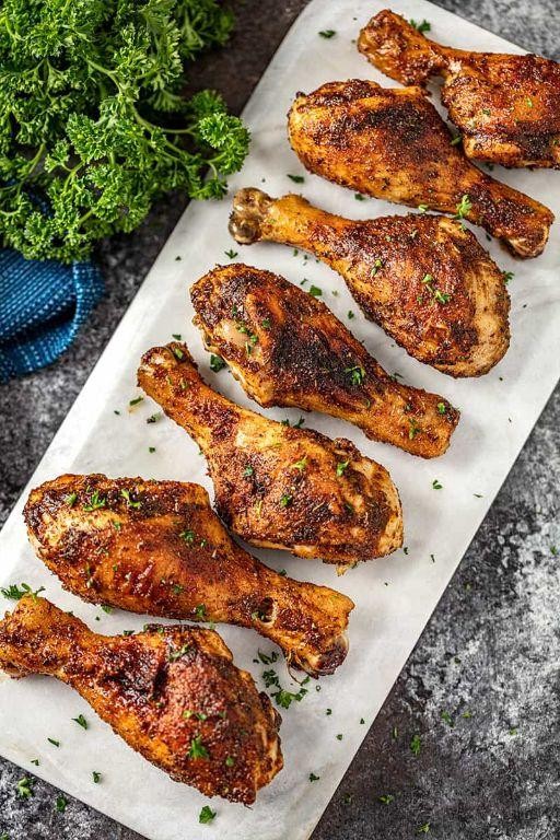 Cajun Spiced Baked Drumsticks