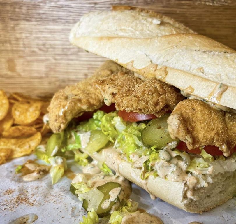 Cajun Spiced Crappie Po