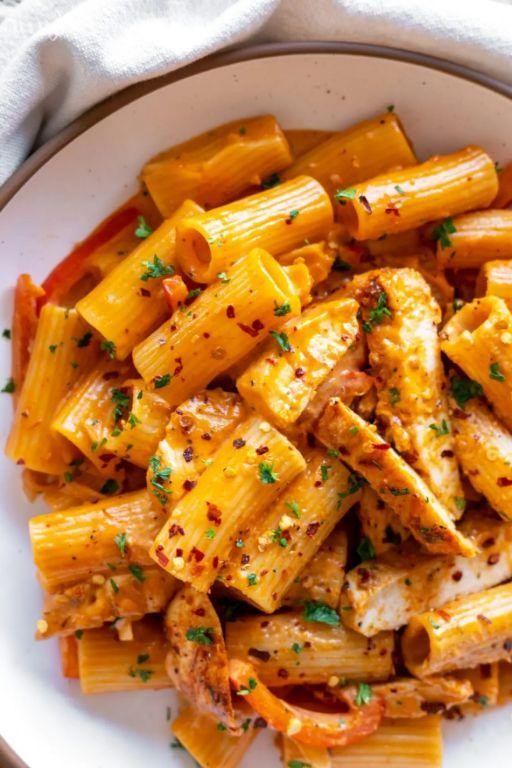Cajun Spiced Creamy Chicken Pasta