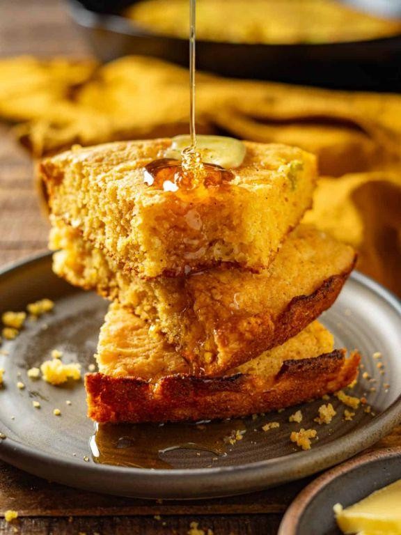 Cajun Spiced Hot Water Cornbread