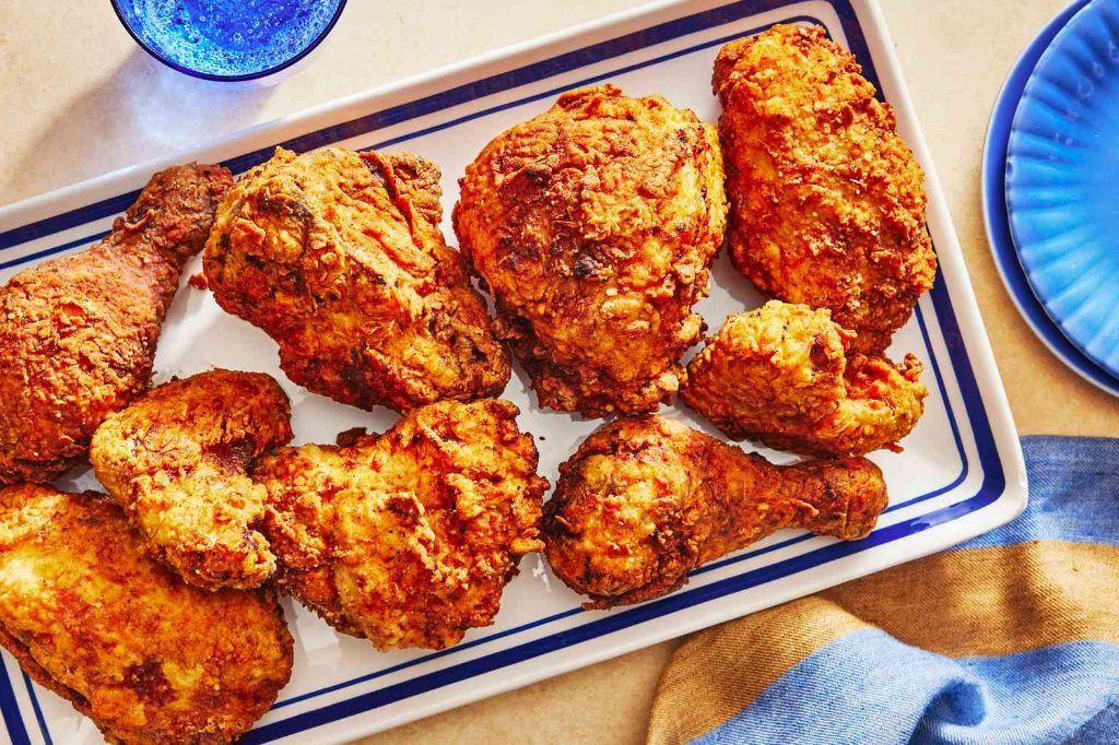 Cajun Spiced Oven Fried Chicken