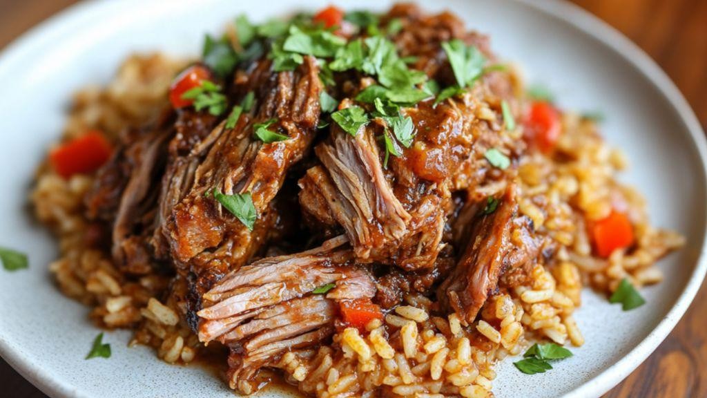 Cajun-Spiced Wild Hog Backstrap with Rice