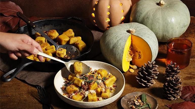 Calabaza Gnocchi with Brown Butter Sauce