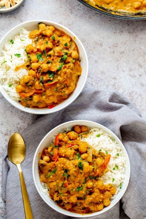 Calabaza and Chickpea Curry