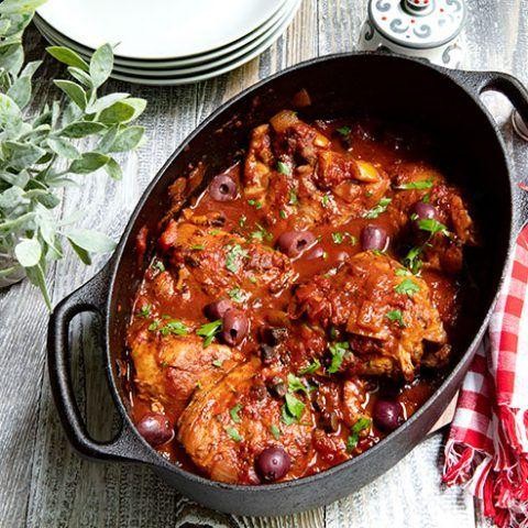Calabrese Chicken Cacciatore