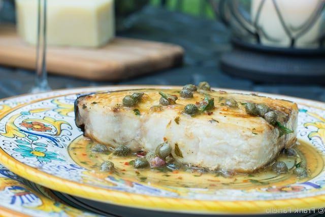 Calabrese Grilled Swordfish