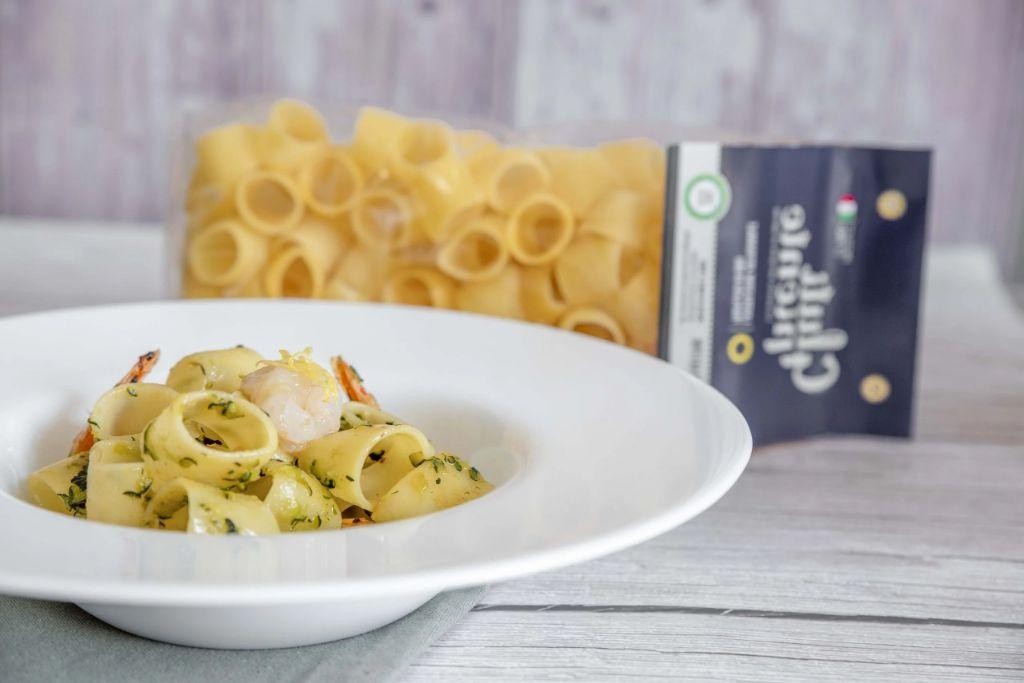 Calamarata with Zucchini and Lemon