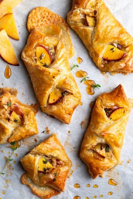 Camembert and Prosciutto Puff Pastry Bites