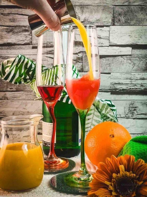 Campari and Orange Mimosa