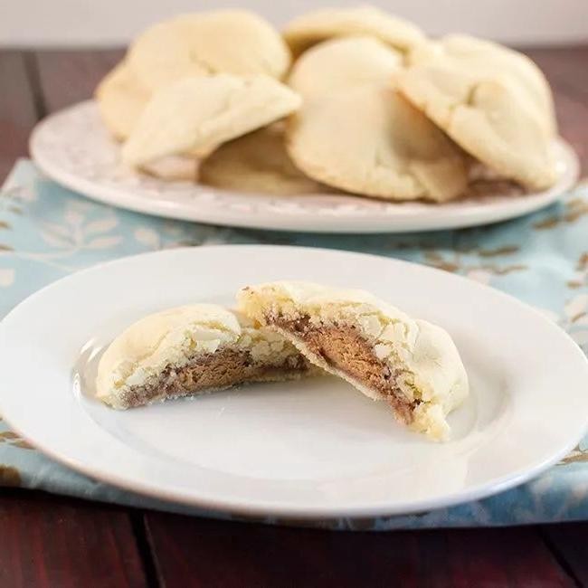 Candy Bar Cookie Cake Surprise