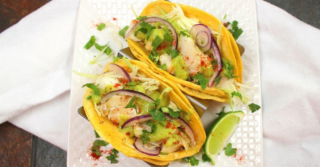 Canned Squid Tacos with Avocado and Salsa
