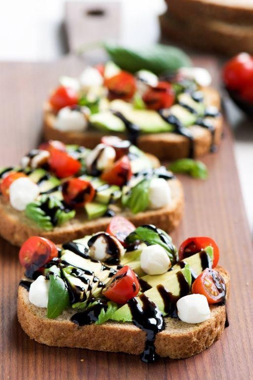 Caprese Avocado Toast