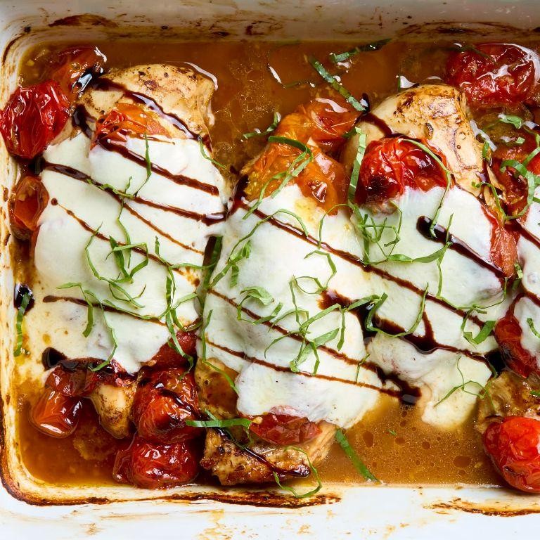 Caprese Baked Chicken Breast