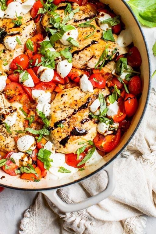 Caprese Chicken Skillet