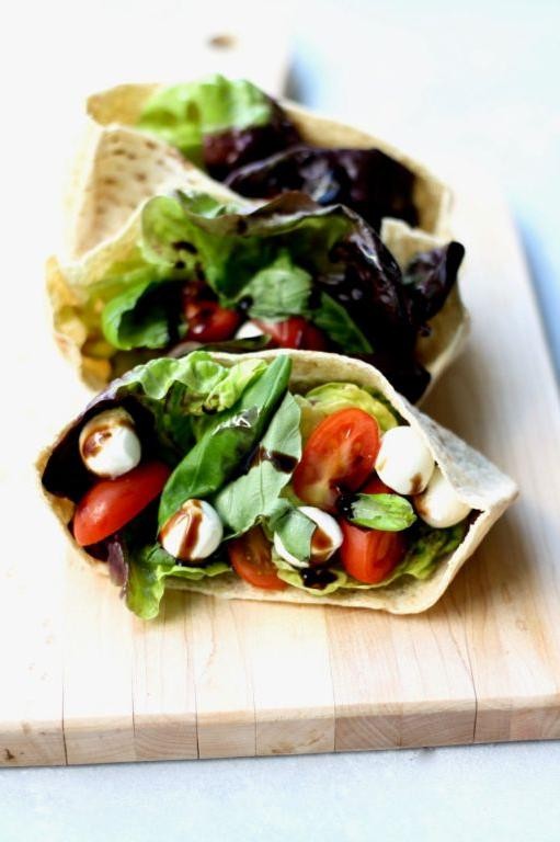 Caprese Salad Pita Pockets
