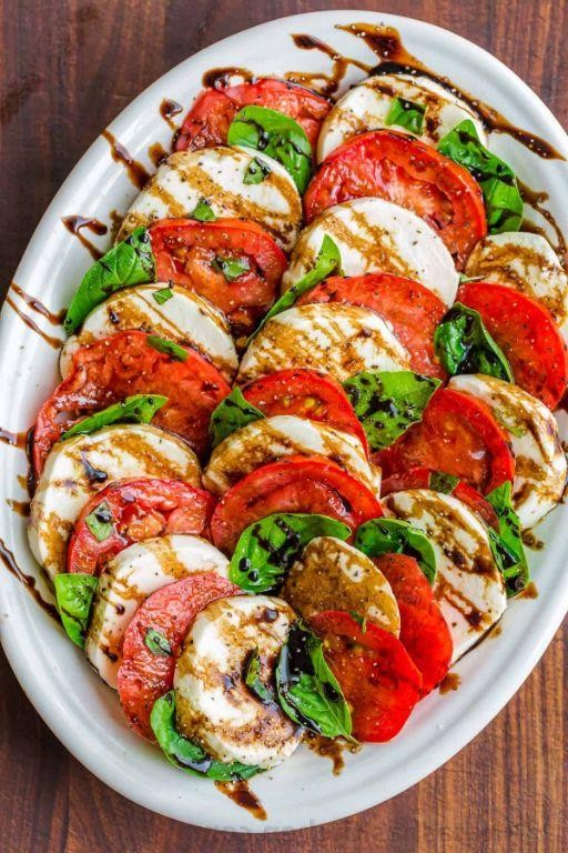 Caprese Salad with Fresh Basil