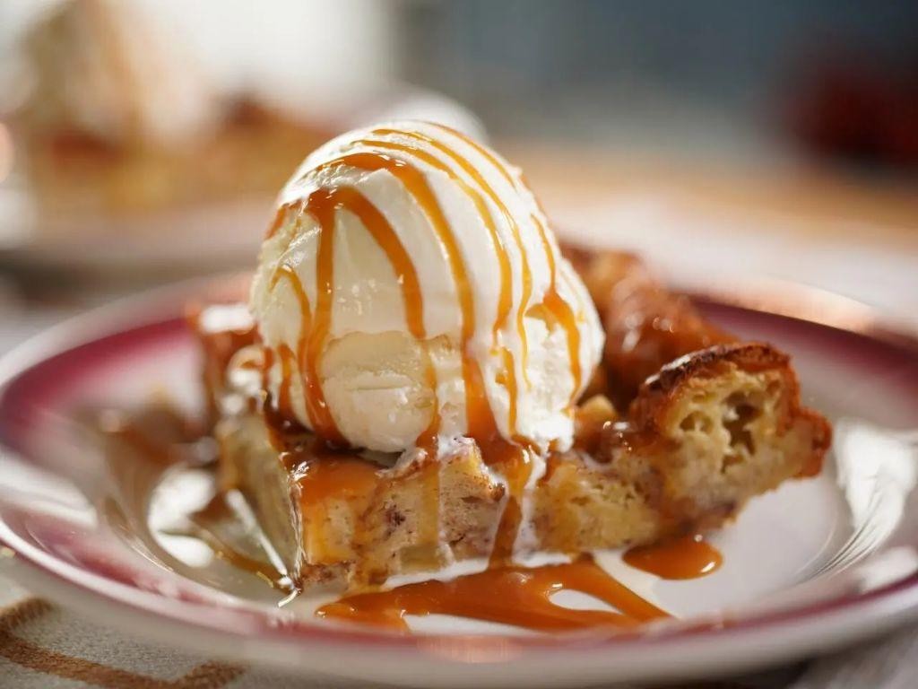 Caramel Apple Bread Pudding