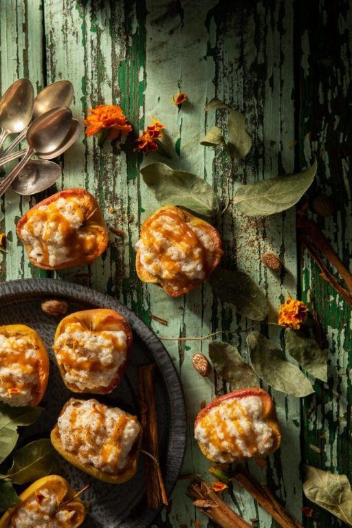 Caramel Apple Minute Rice Pudding