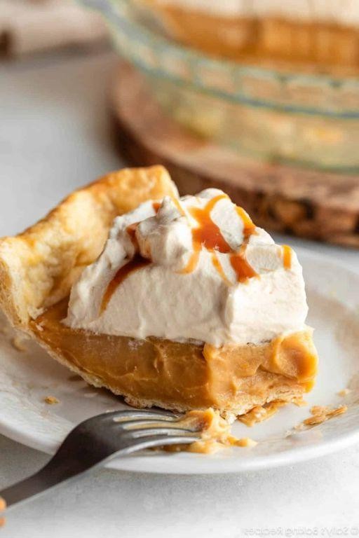 Caramel Butterscotch Cream Pie