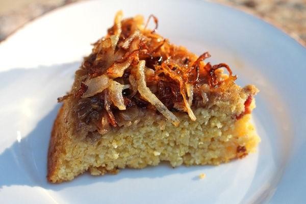 Caramelized Onion Cornbread
