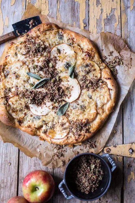Caramelized Onion and Apple Pizza