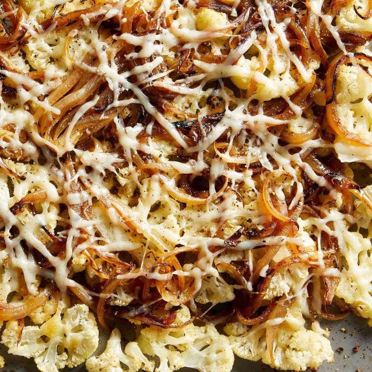 Caramelized Onion and Cauliflower Casserole