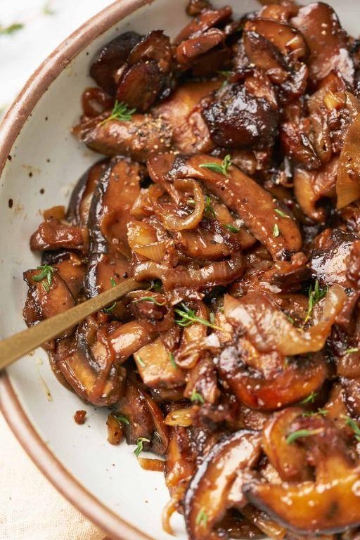 Caramelized Onion and Mushroom Club