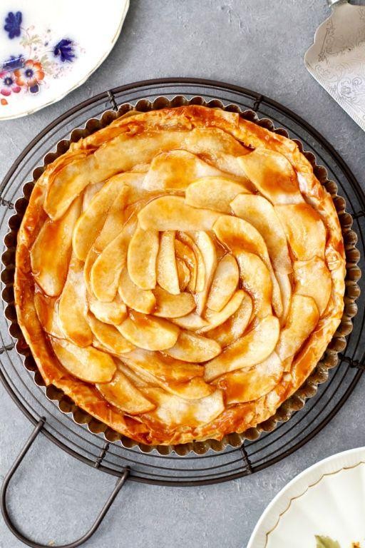 Caramelized Pear Crostata