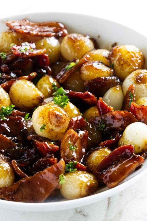 Caramelized Pearl Onions with Thyme