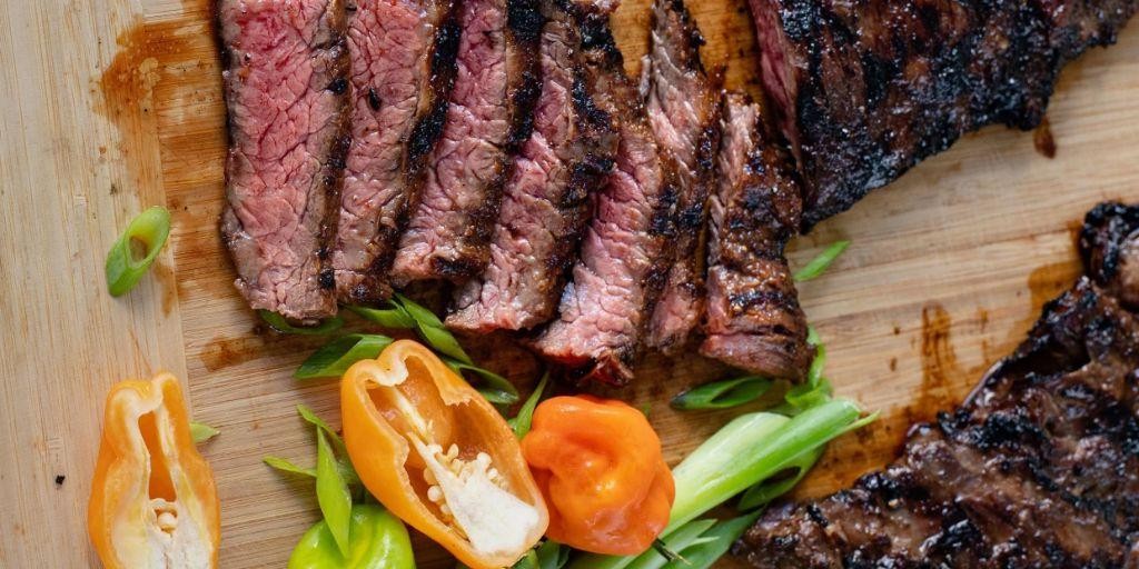 Caribbean Jerk-Spiced Denver Steak