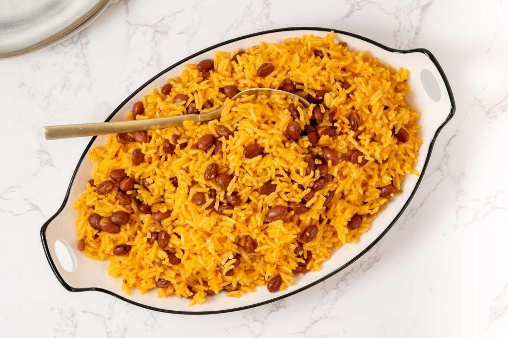 Caribbean Yellow Rice and Beans