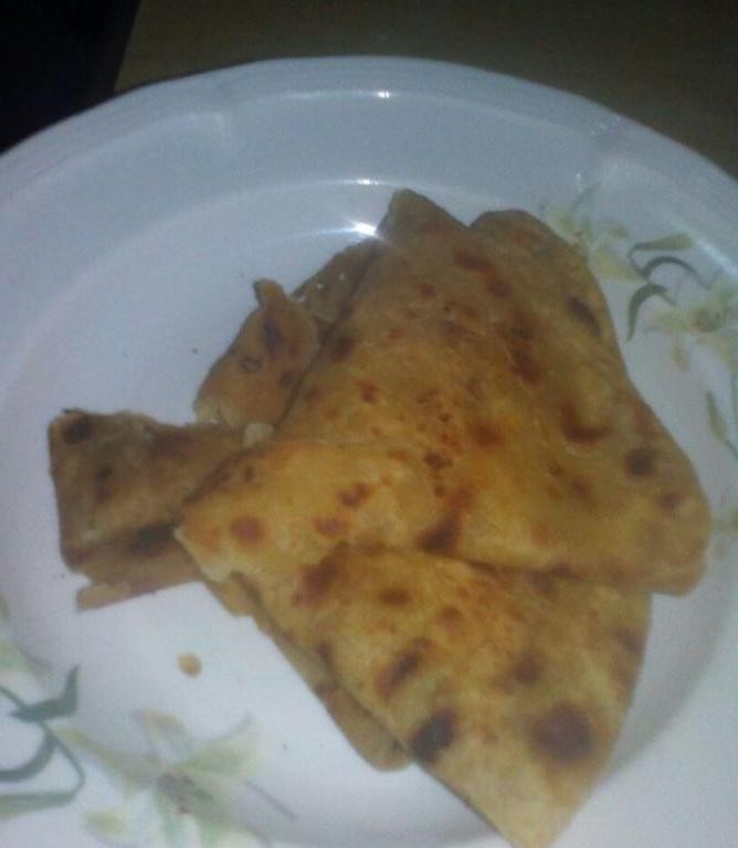 Carrot and Onion Chapati