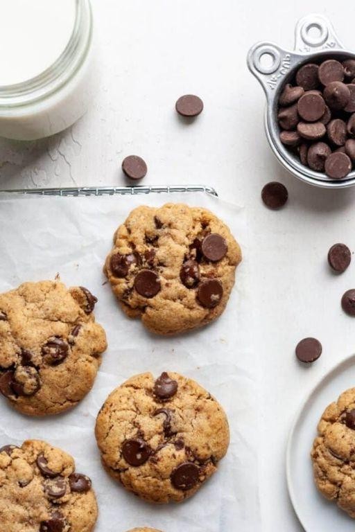 Cassava Flour Cookies with Chocolate Chips