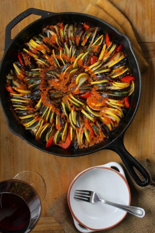 Cast Iron Skillet Ratatouille
