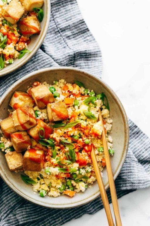 Cauliflower Fried Rice with Tofu