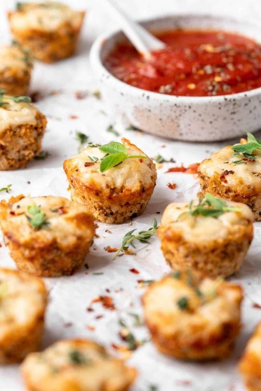 Cauliflower Pizza Bites