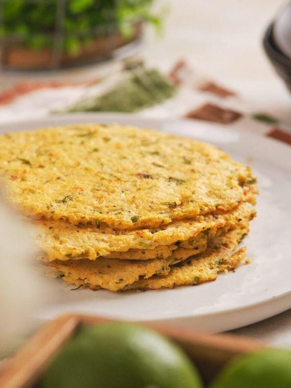 Cauliflower and Chia Seed Tortillas