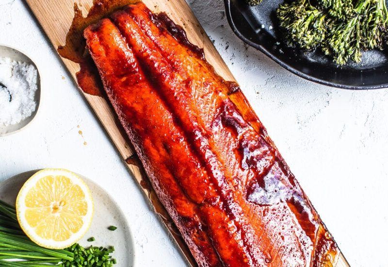 Cedar Plank Sockeye Salmon