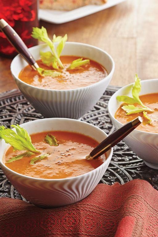 Celery and Tomato Gazpacho